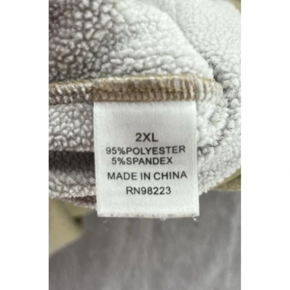 MAGELLAN Outdoors‎ Sweater Mens Size 2XL Beige Hunt Gear MagWarmth Loose Fit